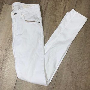 RAG & BONE Bright White Skinny 5-Pocket Jeans Size 27